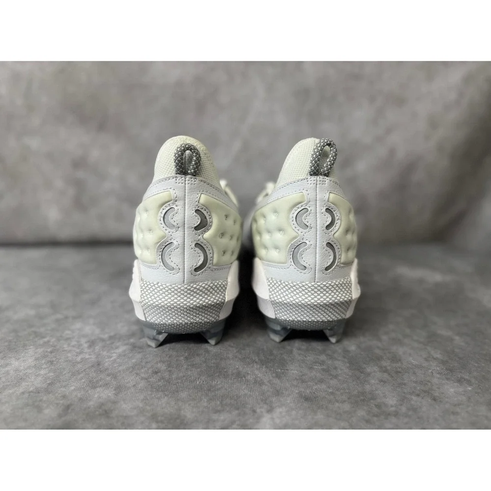 UA Harper 8 Elite Men's‎ Cleats 14 – White/White – No Box